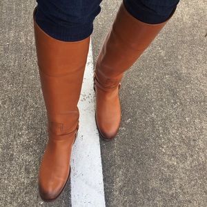 Ralph Lauren Riding Boots Purple Label
